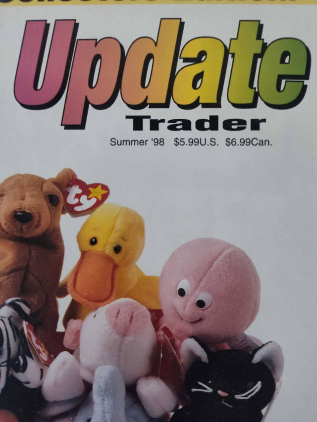 Beanie Update Trade-Premiere Issue 1998-Beanie baby magazine - photo 2