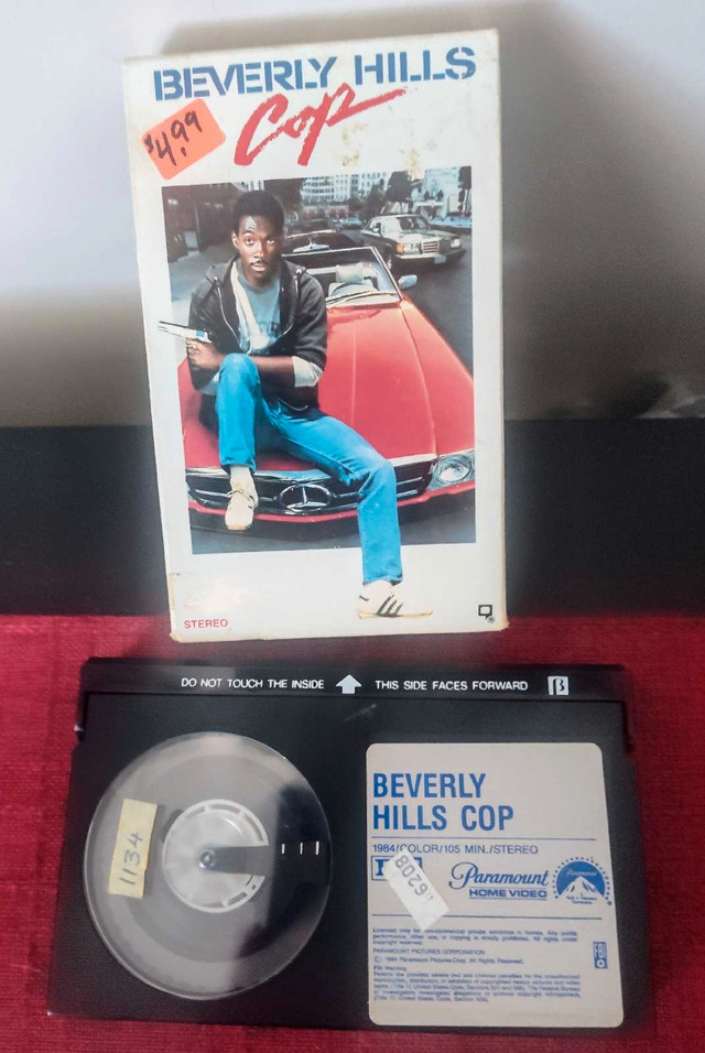 Vintage Beverly Hills Cop - BETAMAX