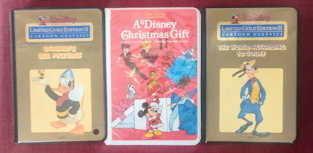 Rare Disney Betamax Tapes - Lot of 3 thumbnail