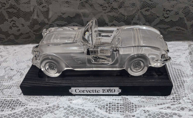 Vintage 1958 / 1959 Hofbauer Crystal Corvette