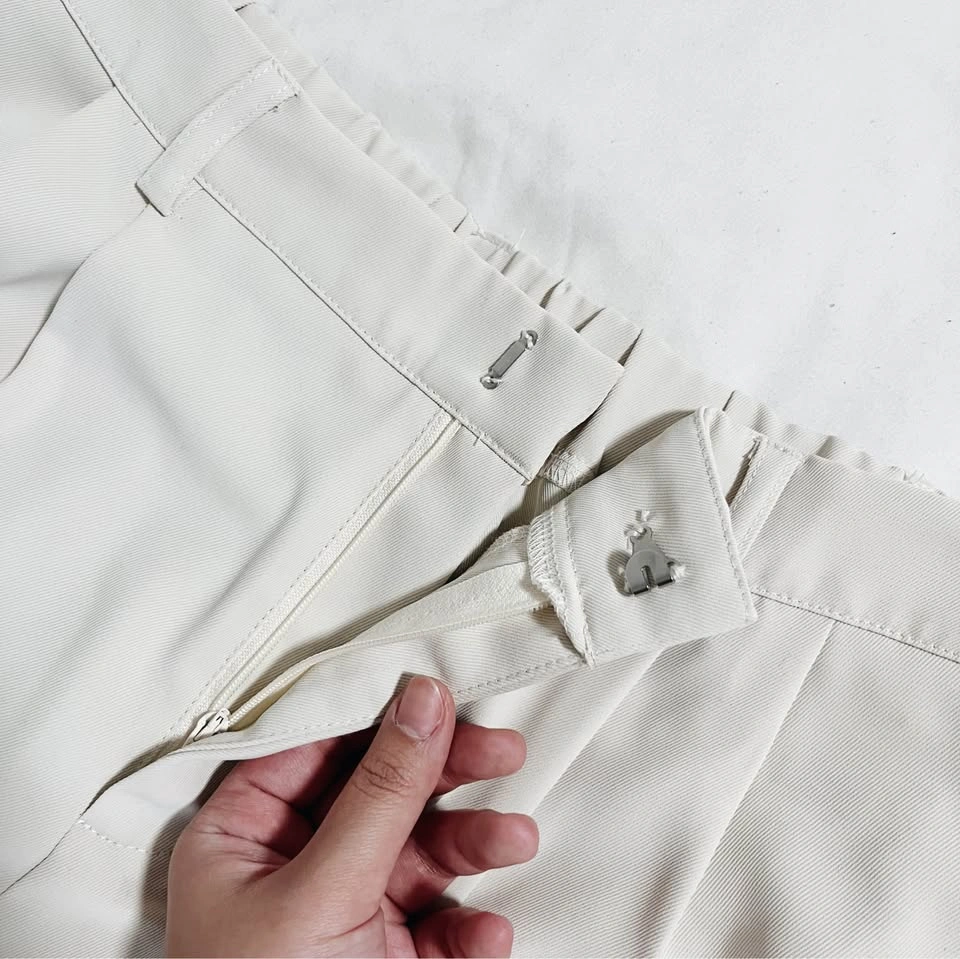 Shein Petite Straight Leg Pants (beige) - photo 5