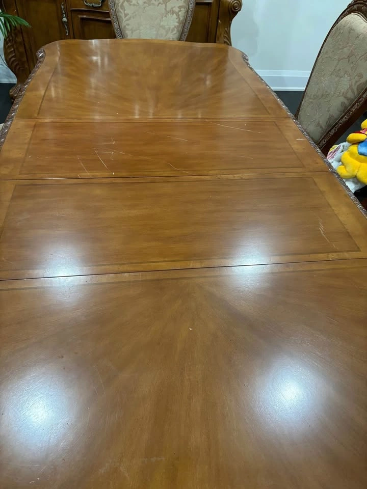 Moving Sale! 8-Chair Dining Set with Hutch – Only $800 (Firm) - photo 2