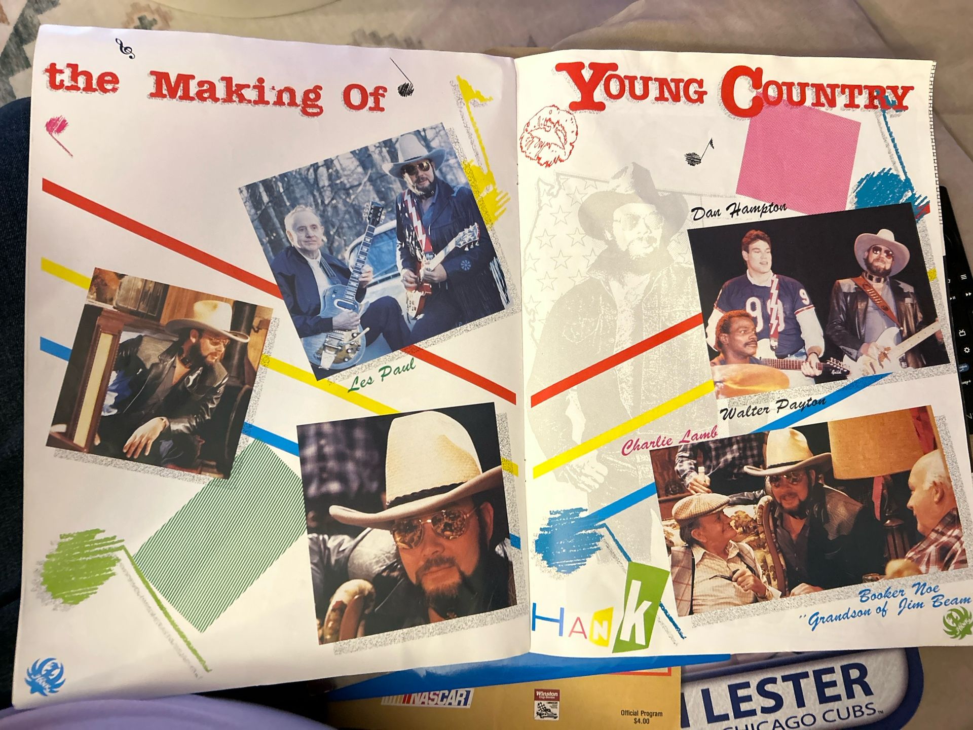 Hank Williams Jr. Wild Streak 1988 Concert Tour Book - photo 2