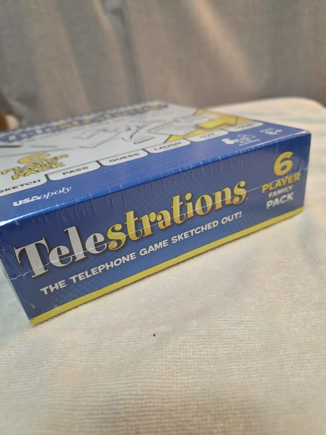 Telestrations The Telephone Game Sketched Out 6 Player Family Pa - photo 2