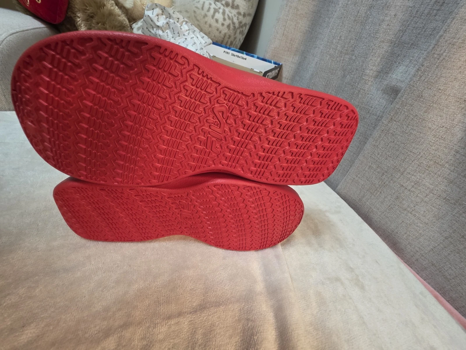Fila Impel Slide Mens Shoes Size 7, Red New With Box - photo 4