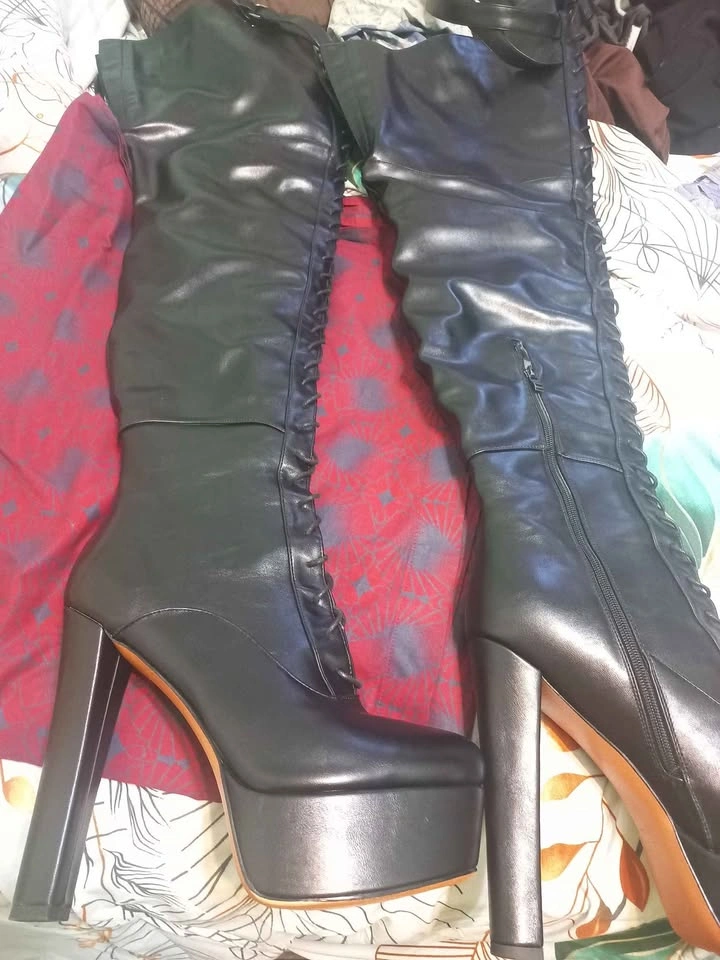 Onlymaker Thigh High Platform Boots - photo 4