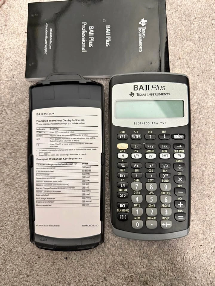 Texas Instruments BA II Plus Calculator