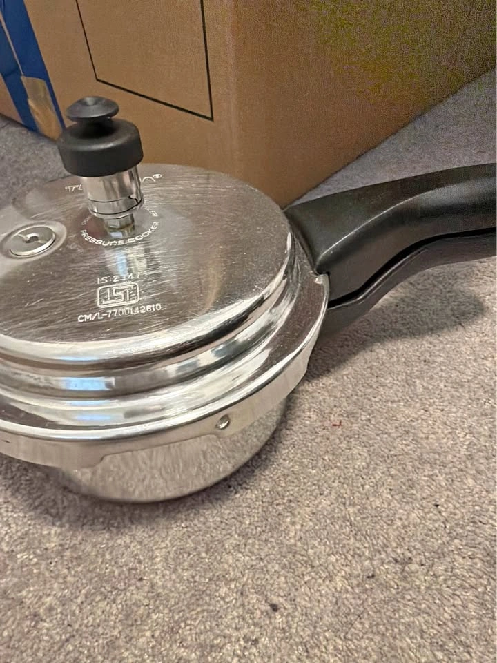 Stainless Steel Pressure Cooker – Durable & Reliable