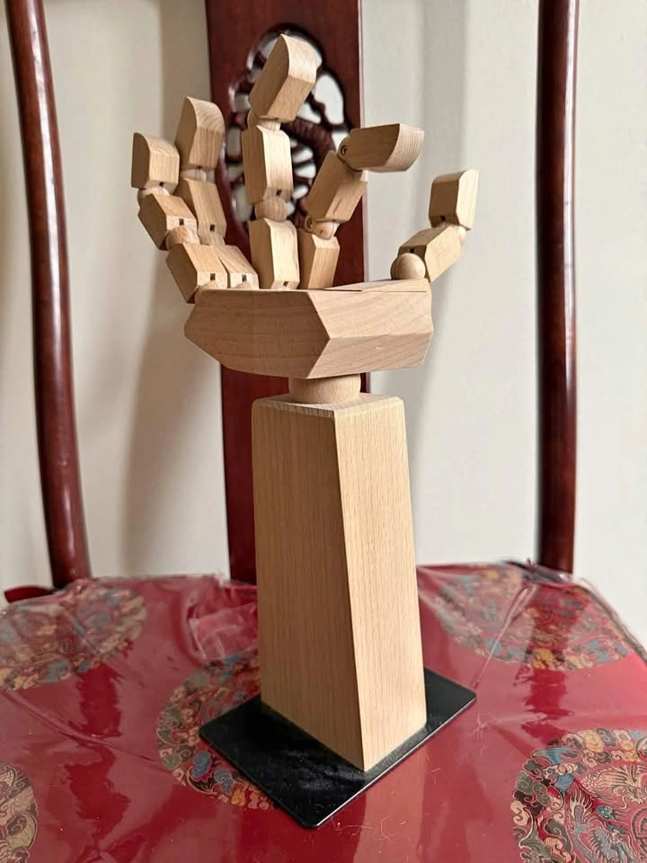 Ikea LANESPELARE Wooden Headphone Holder