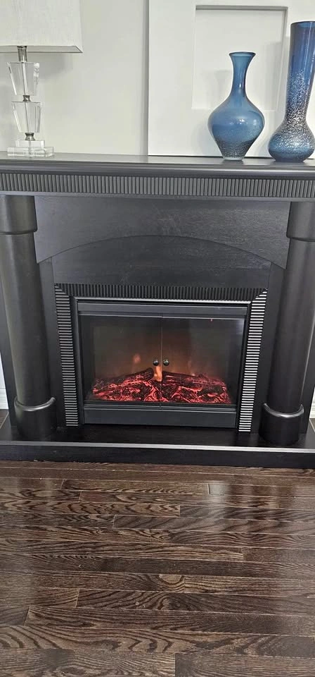 Electric Fireplace Mantel