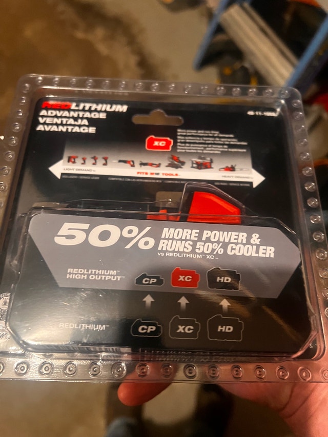 Milwaukee M18 REDLITHIUM HIGH OUTPUT XC6.0 Battery - photo 2