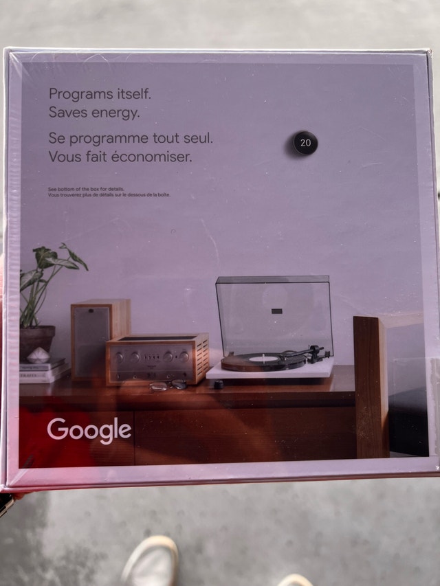 Google Nest Learning Thermostat - photo 2