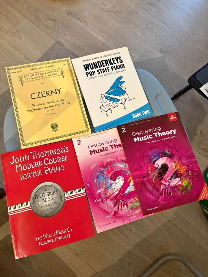 Adult Piano and Music Theory Books