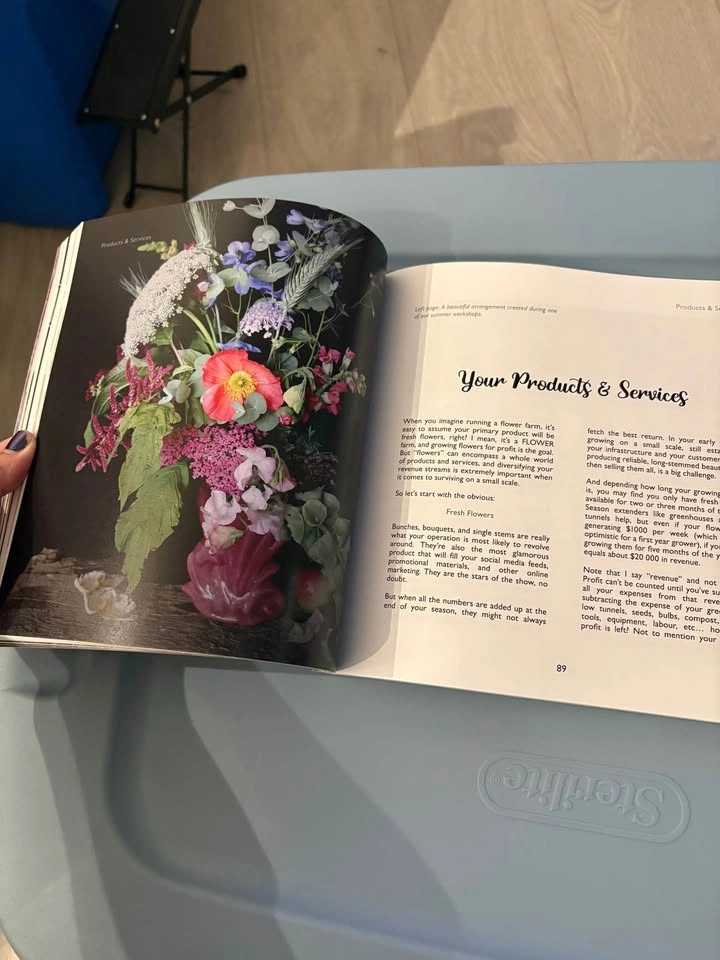 Don't Panic: Cut Flower Farming Business Guide by Sarah Adams - photo 2