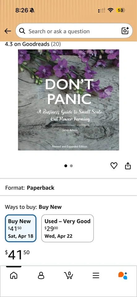 Don't Panic: Cut Flower Farming Business Guide by Sarah Adams - photo 4