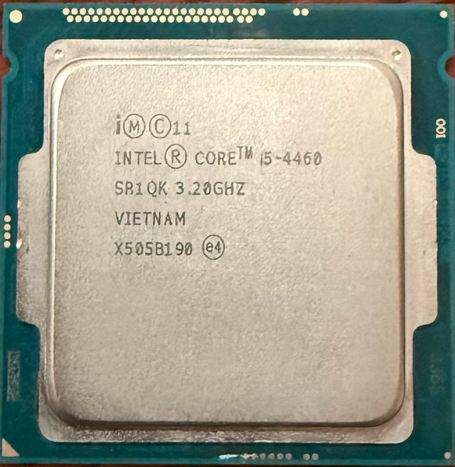 Intel Core i5-4460 4th Gen Quad 3.2GHz LGA 1150 + Fan
