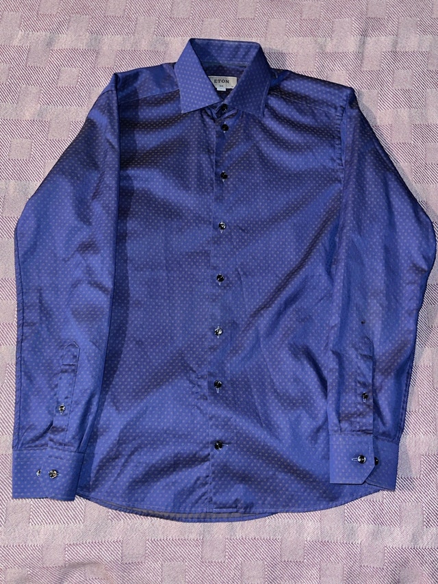 Elton dress shirt floral pattern size medium