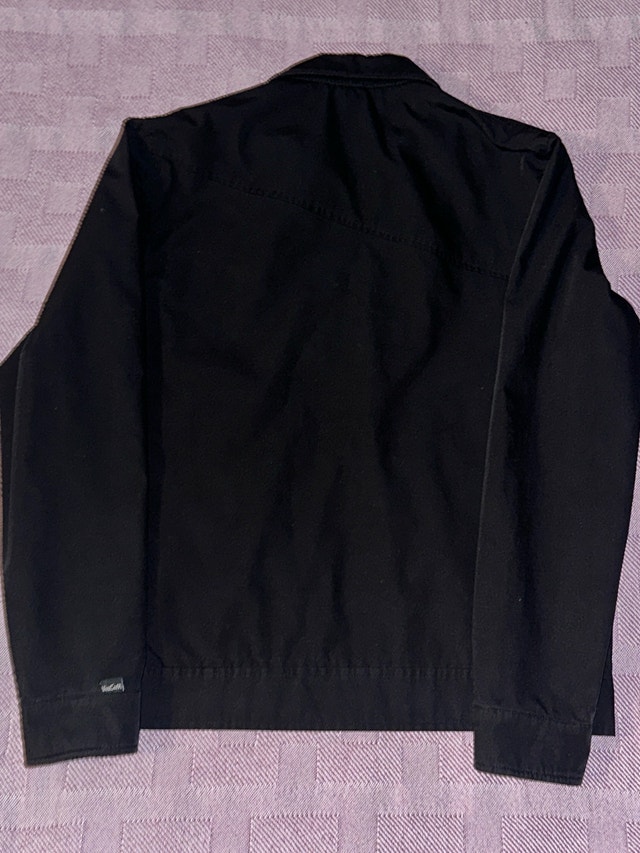 Volcom Men's Black Harrington Jacket Size Medium - photo 2