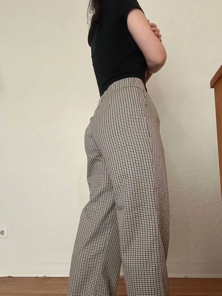 Cute checkered pants - photo 3