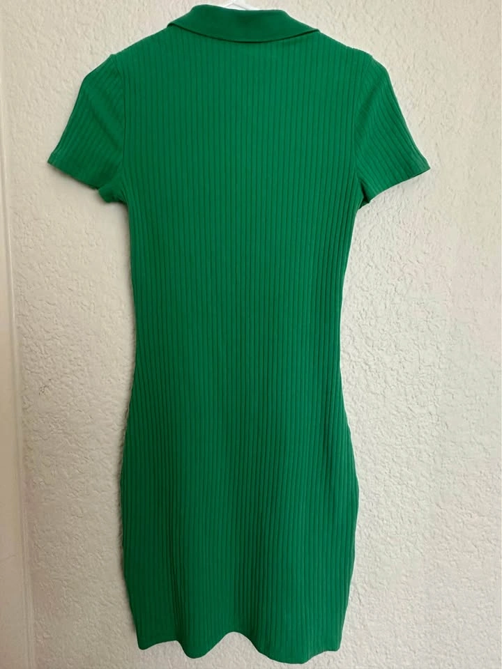 Green Polo style dress - photo 2