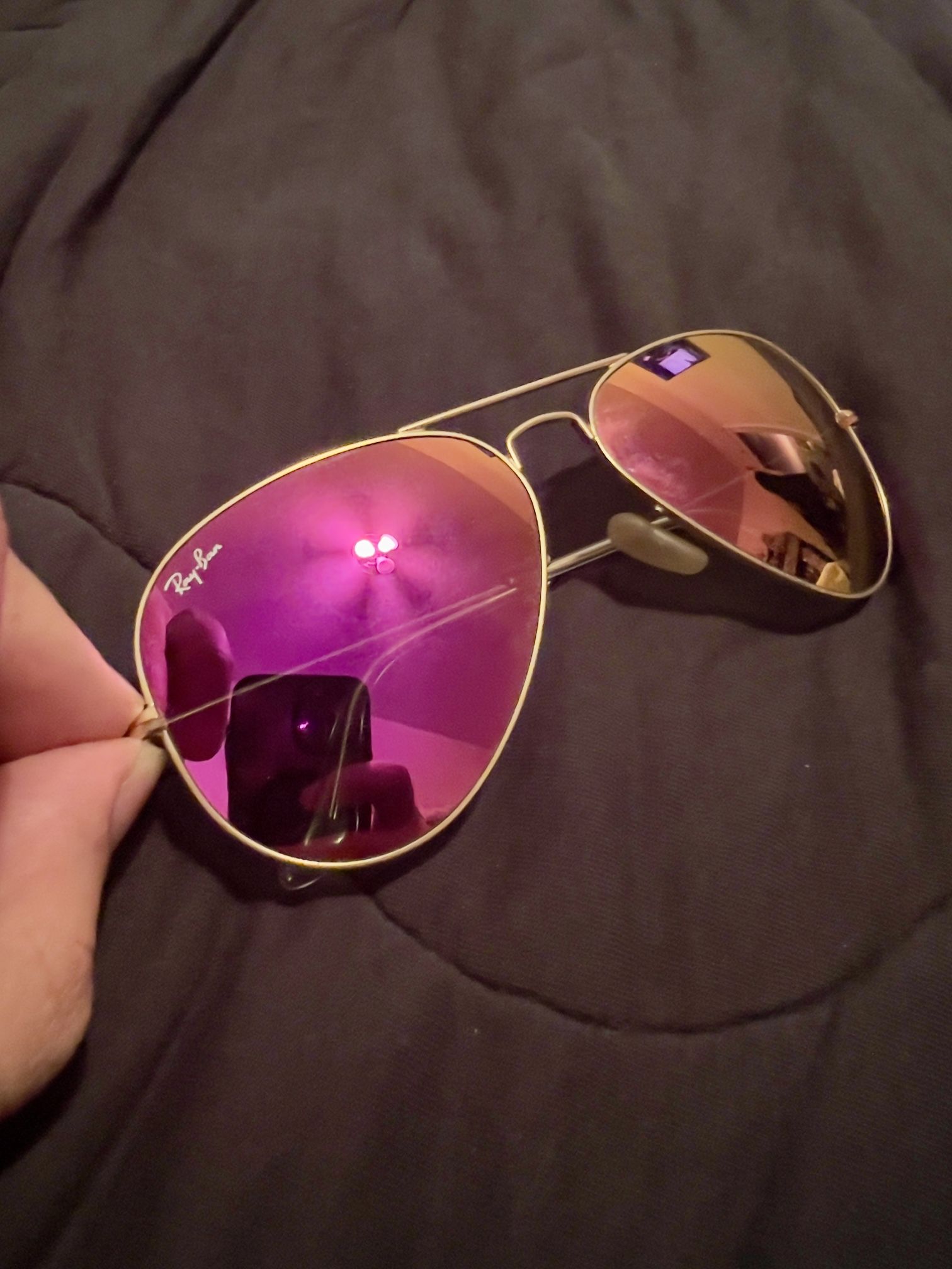 Ray Ban Cyclamen Aviator