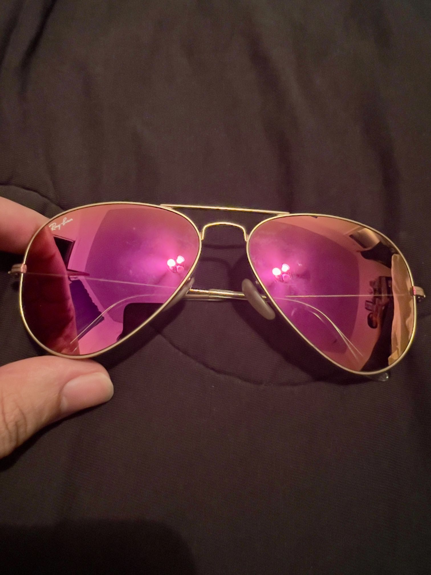 Ray Ban Cyclamen Aviator - photo 2