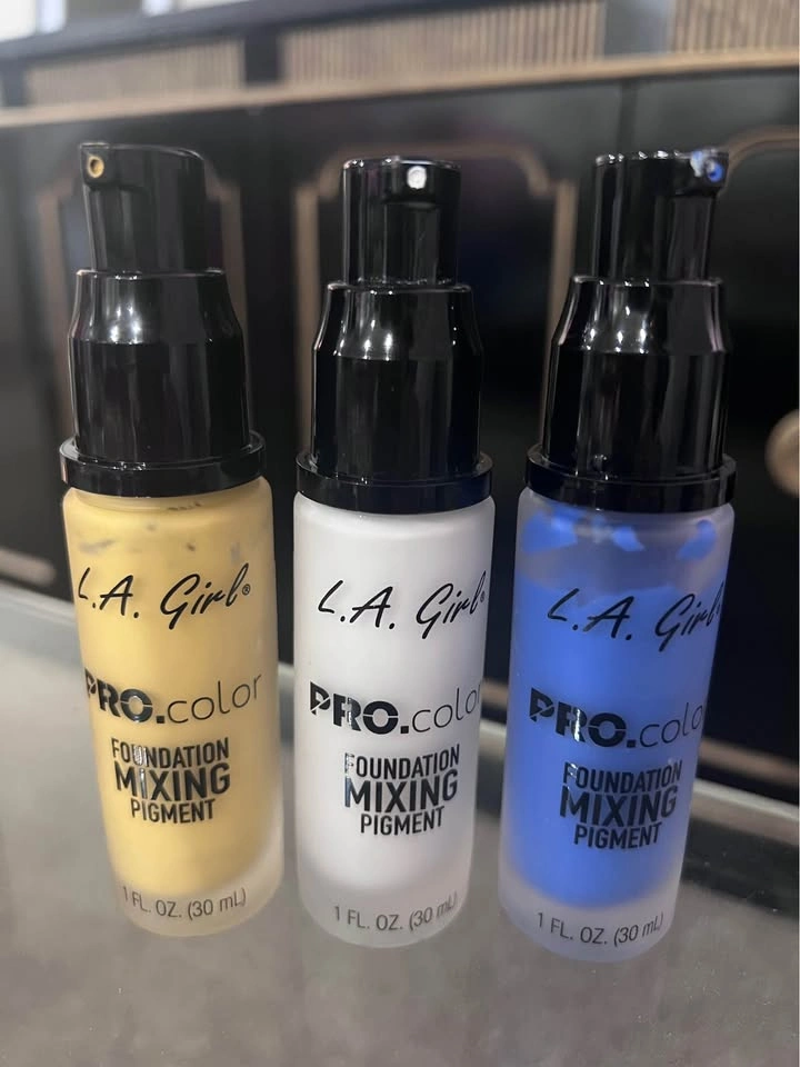 L.A. Girl Pro.matte Mixing Pigment Foundation - White, Yellow, B - photo 3