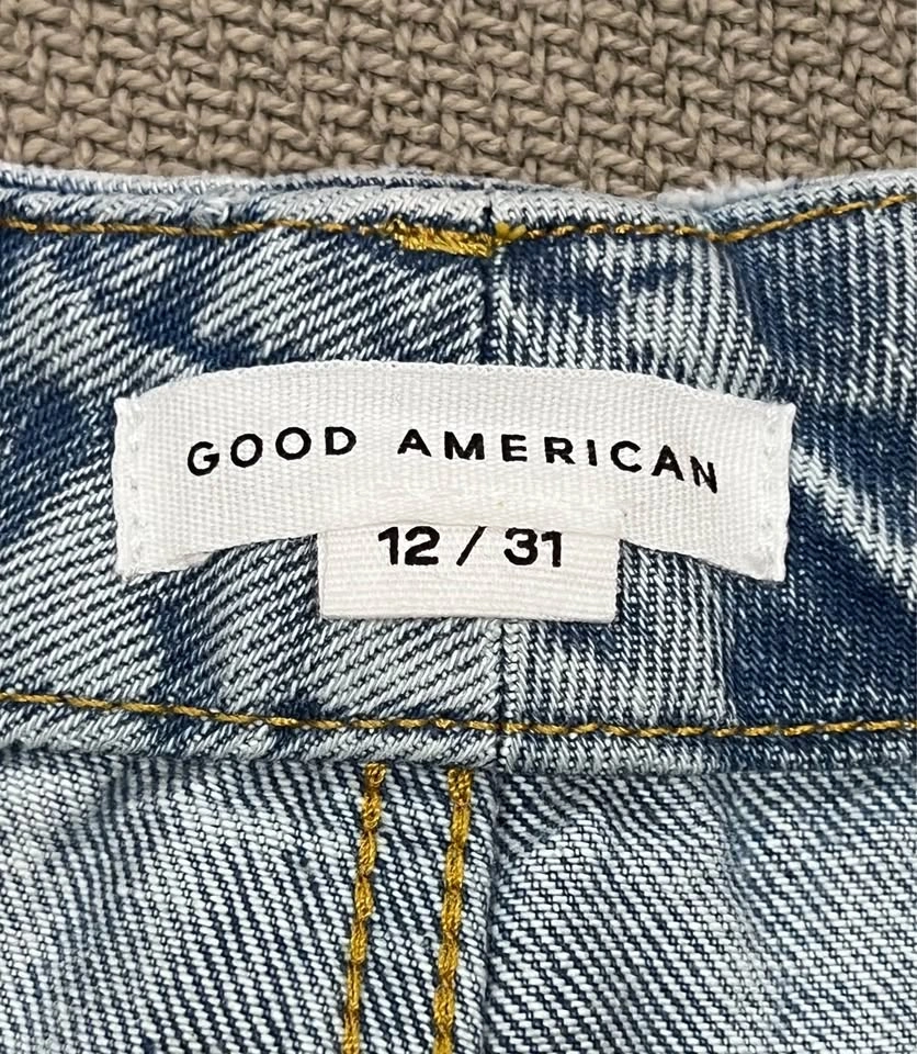 Good American Good 90's Loose Relaxed Jean - Thigh Slit - photo 3