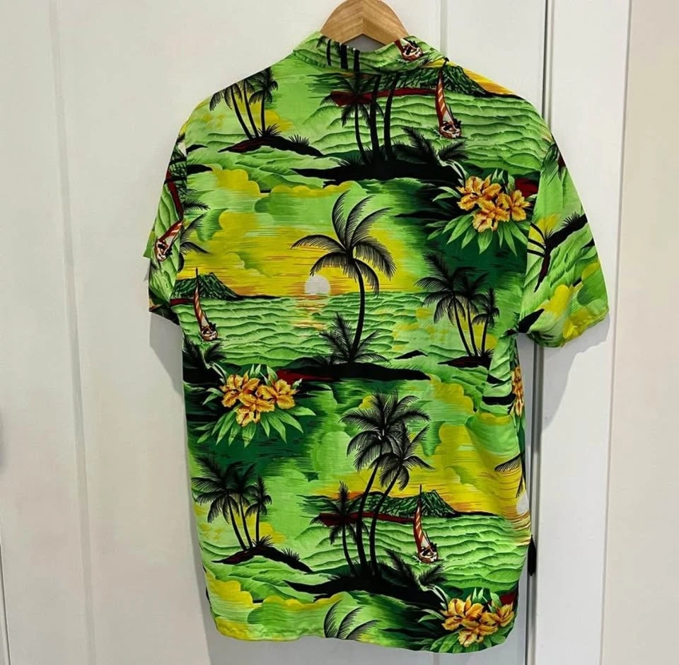 Cayman Islands Hawaiian Dress Shirt - photo 2