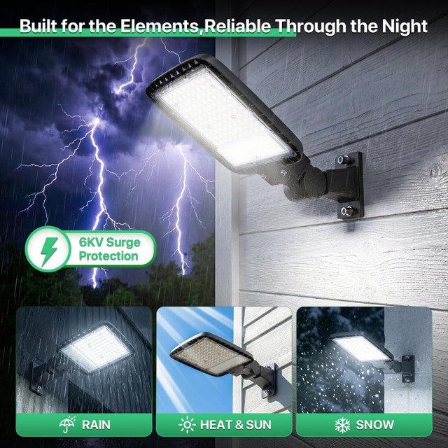 150W LED Parking Lot Light - Super Bright (NEW) - photo 4