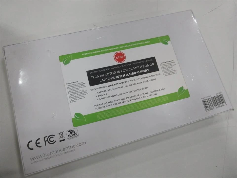 HUMANCENTRIC 15.6" 1080P FHD IPS Portable Monitor - photo 3