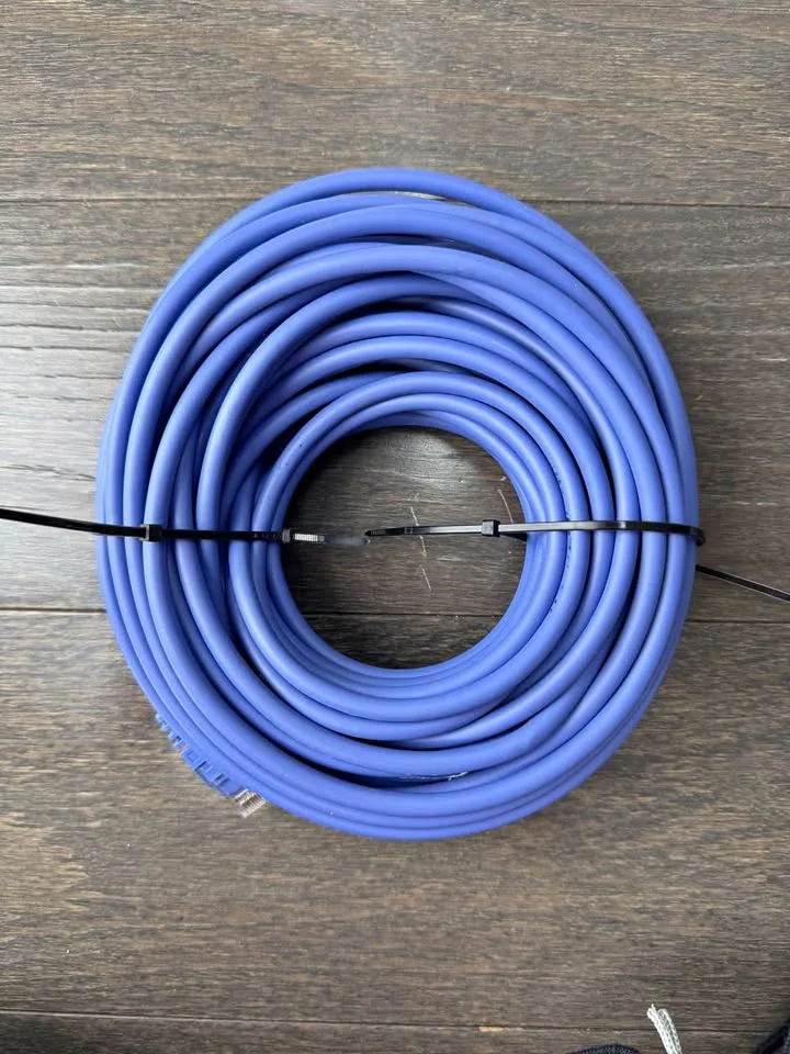 Best Buy essentials ™ - 50' Cat-6 Ethernet Cable - Blue thumbnail