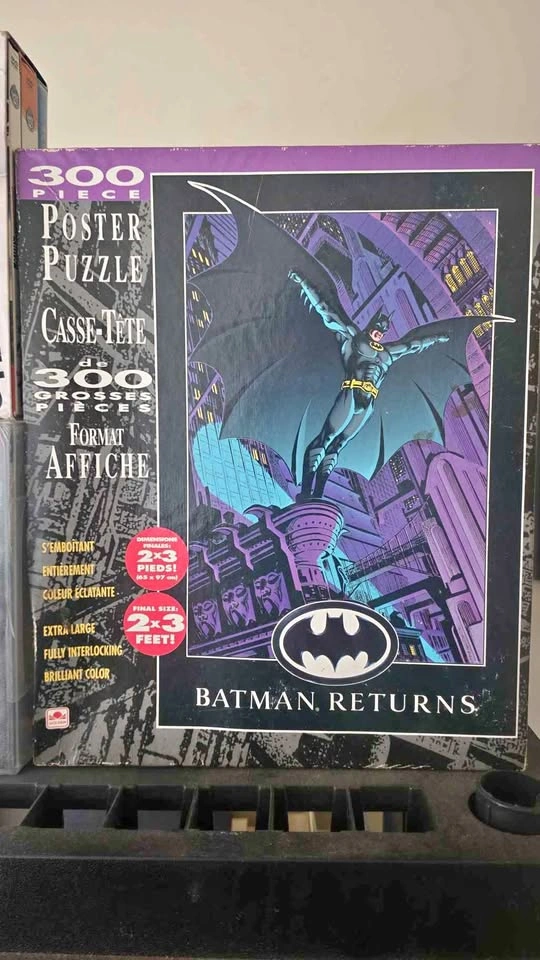 Sealed Vintage Batman Returns Poster Puzzle