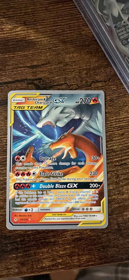 Reshiram & Charizard Gx