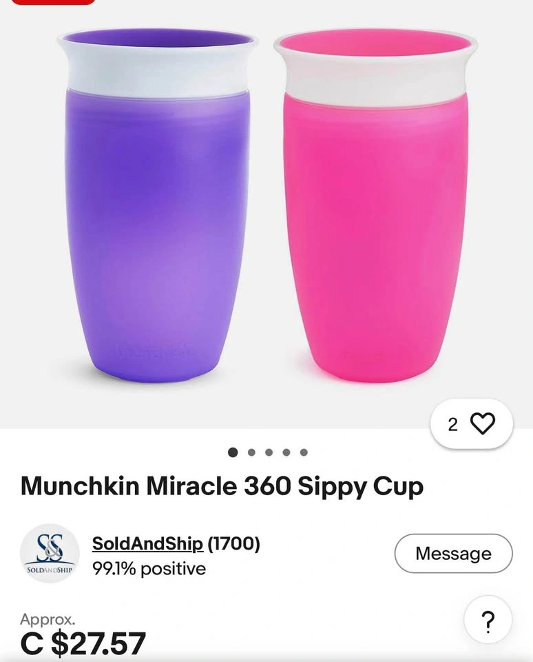 Brand New Munchkin Sippy Cups - photo 4