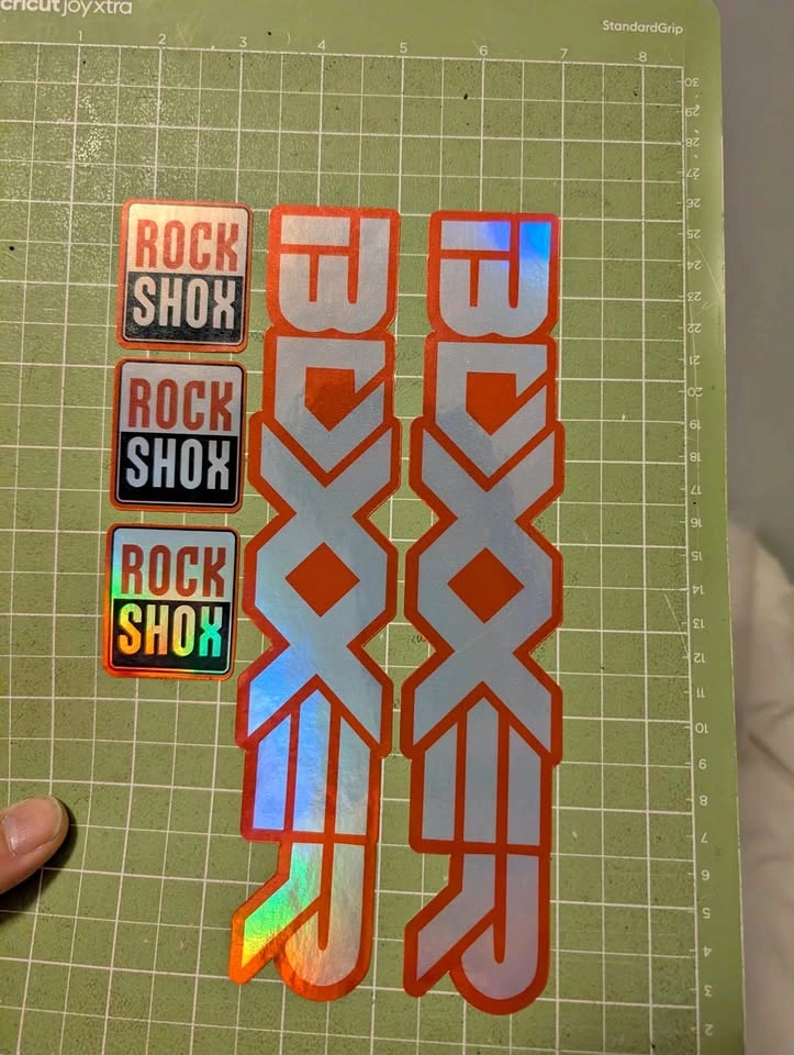 Boxer fork decals