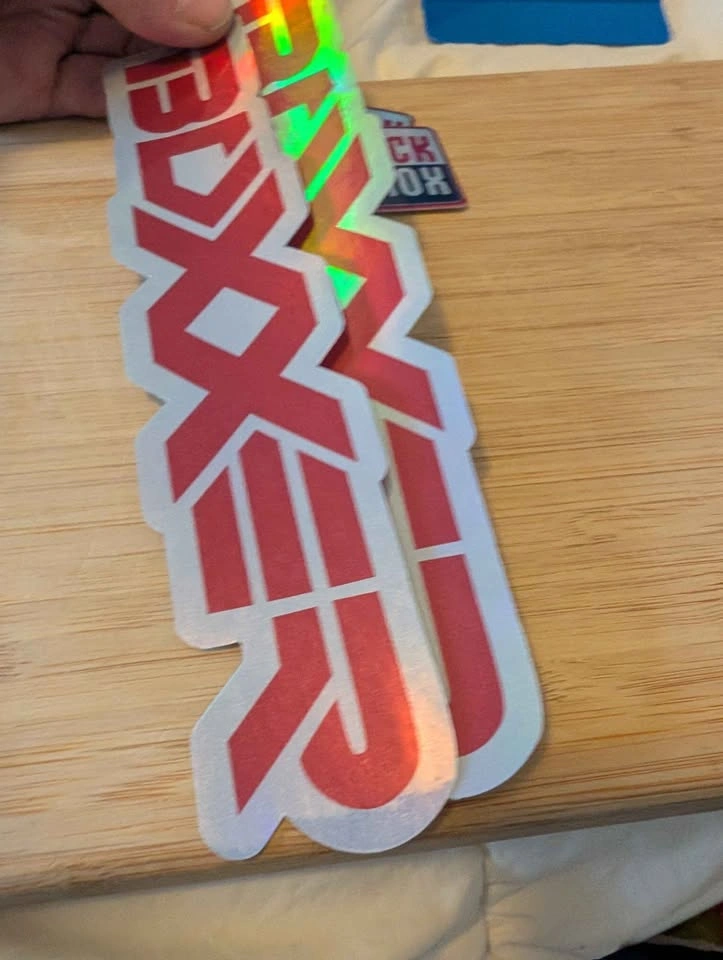 Boxer fork decals - photo 3