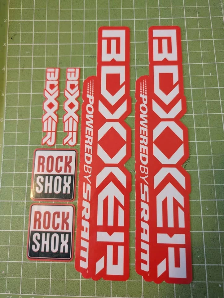 Boxer fork decals - photo 5