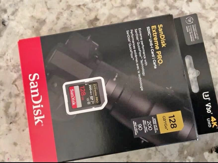 SanDisk Extreme PRO 128GB SD Card SDSDXXD-128G