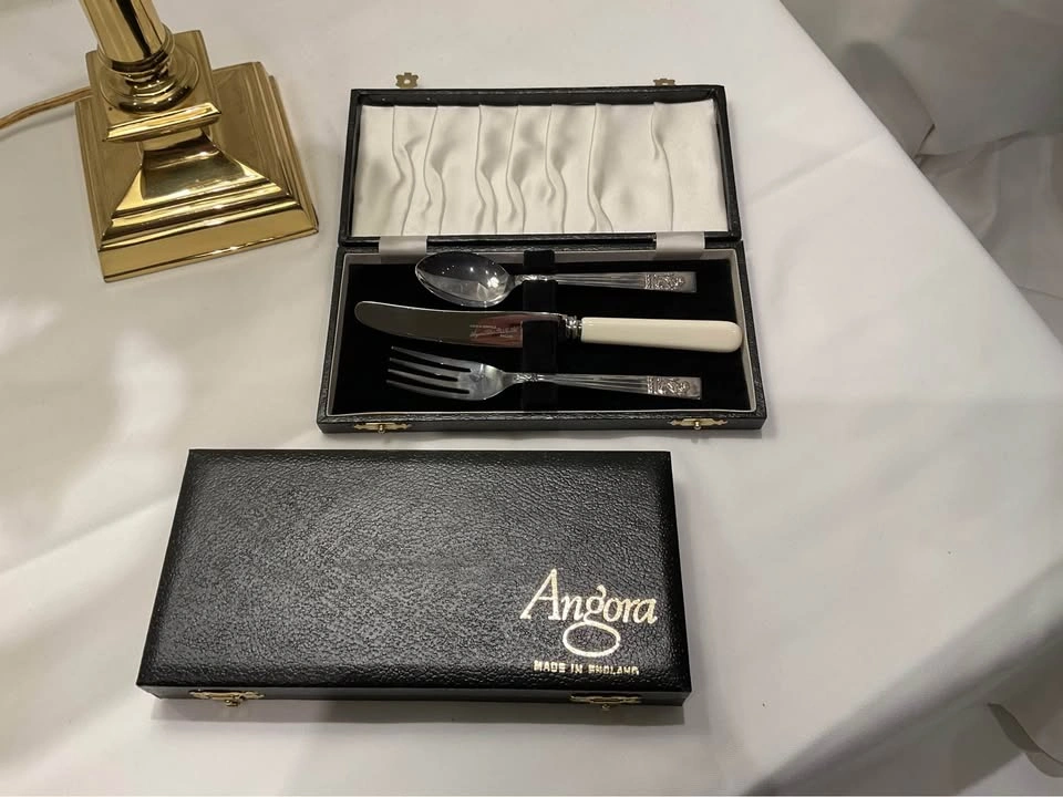 Vintage Angora Sheffield Silver Plated  Cutlery Set - England - photo 2