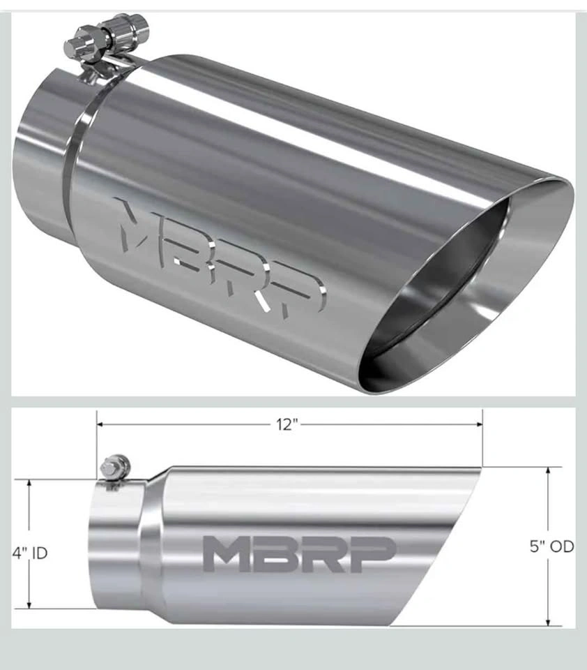 MBRP 5 Inch Stainless Steel Exhaust Tip - photo 2