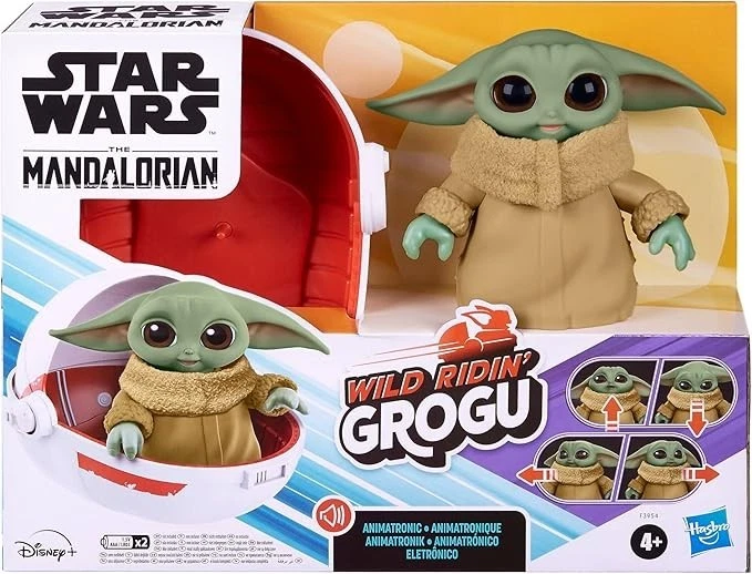 Star Wars Wild Ridin' Grogu Animatronic Baby Yoda Toy