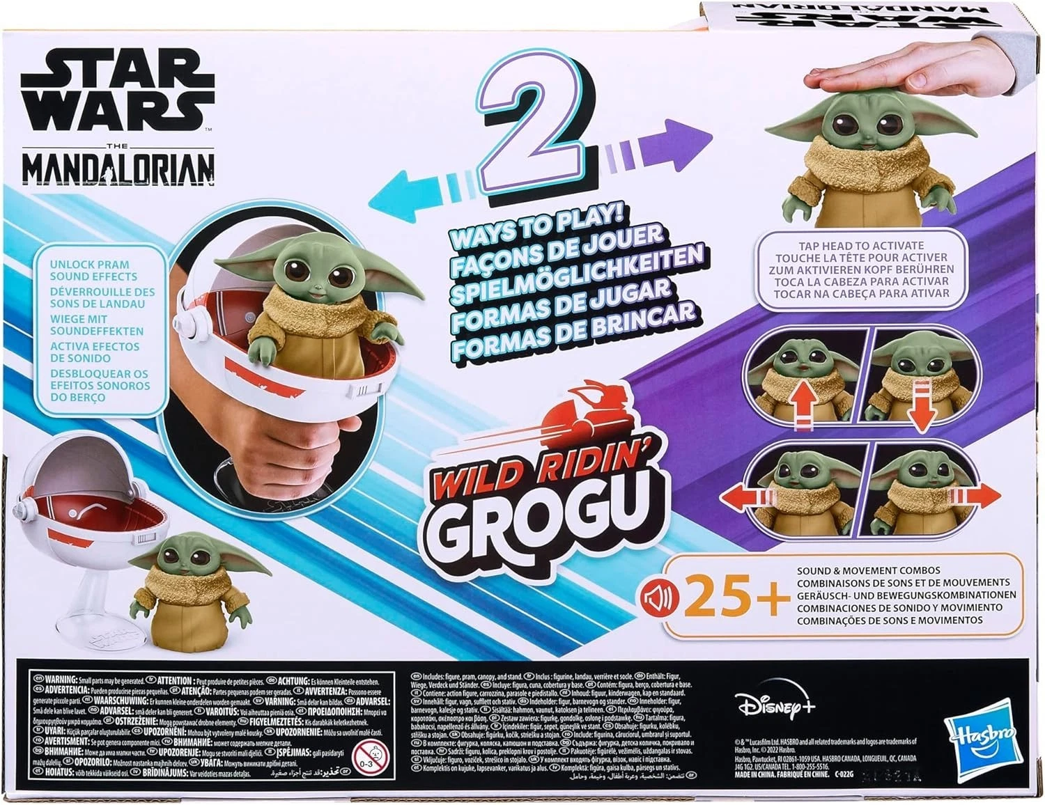 Star Wars Wild Ridin' Grogu Animatronic Baby Yoda Toy - photo 2