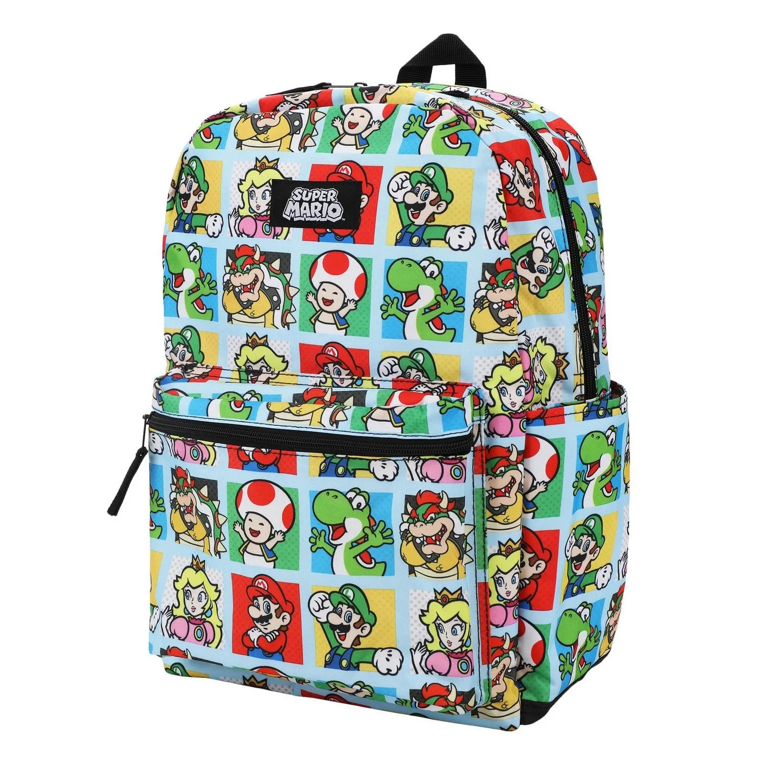 Super Mario Backpack 17" Bag with Padded Laptop Sleeve - photo 4
