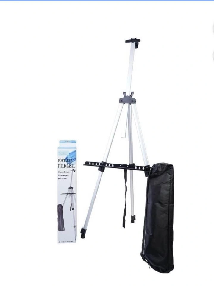 Lightweight aluminum easel with telescopic legs - photo 2