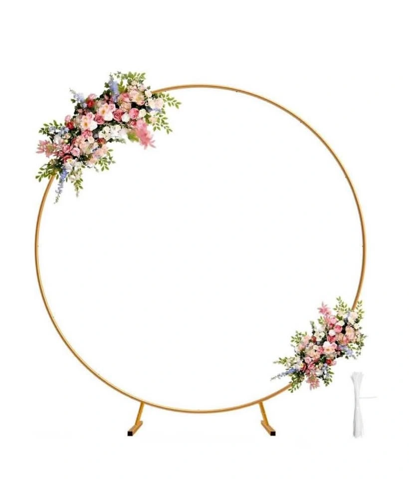 2 Meter Golden Balloon Arch for Rent