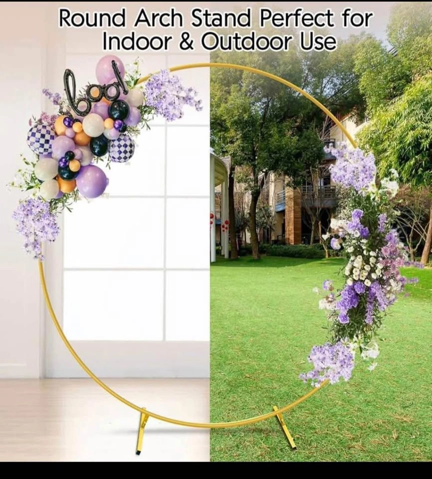 2 Meter Golden Balloon Arch for Rent - photo 3