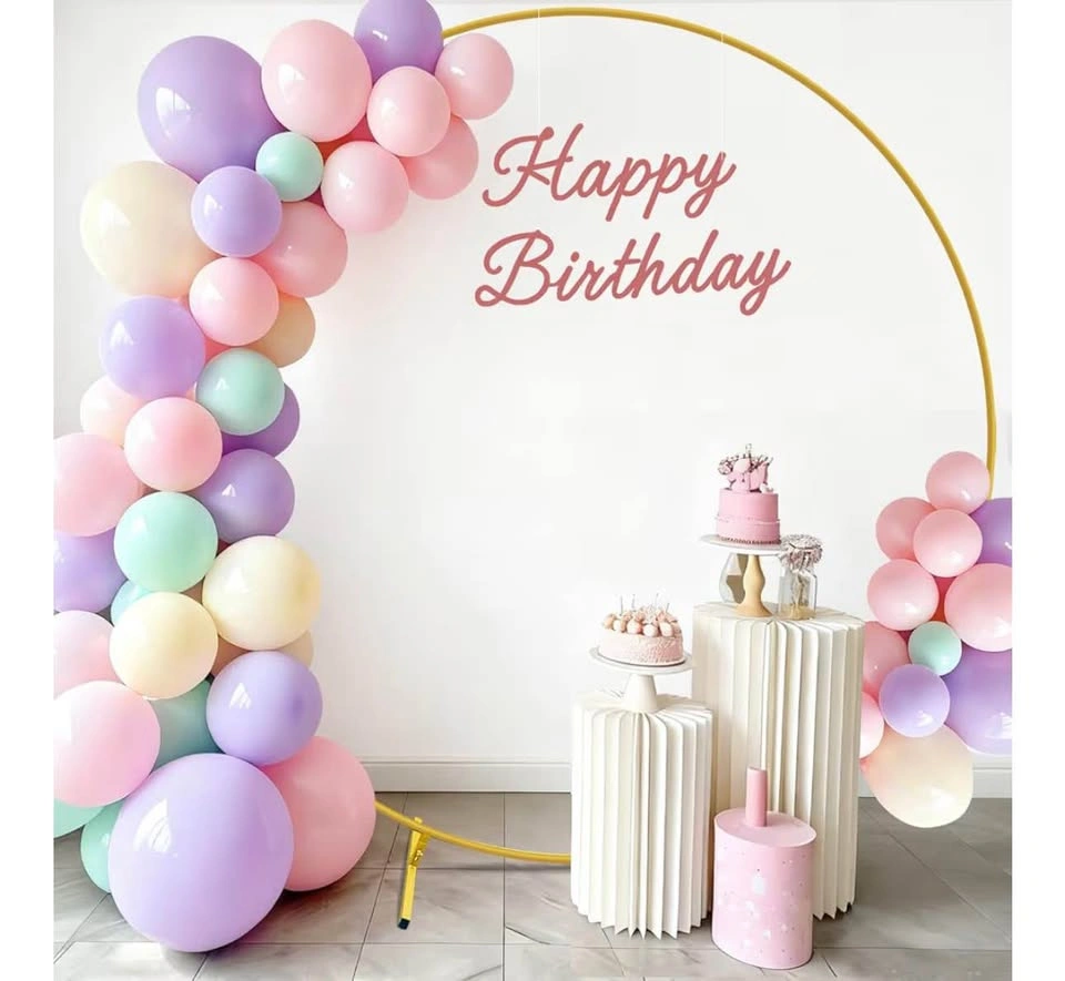 2 Meter Golden Balloon Arch for Rent - photo 5