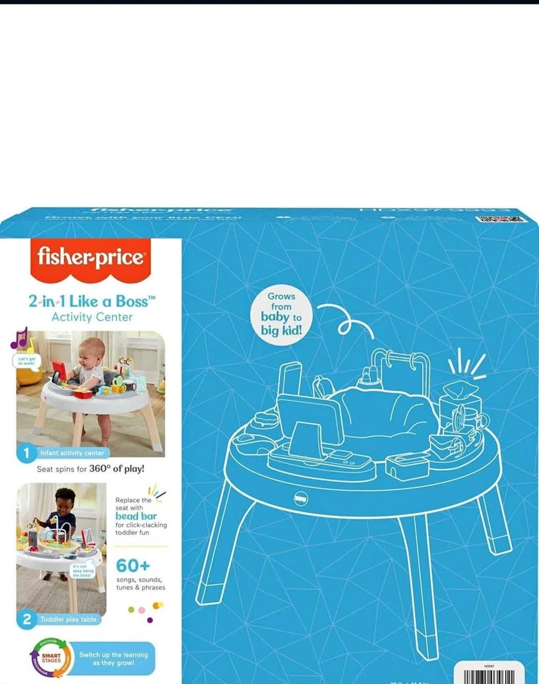 Fisher-Price 2-in-1 Like a Boss Activity Center