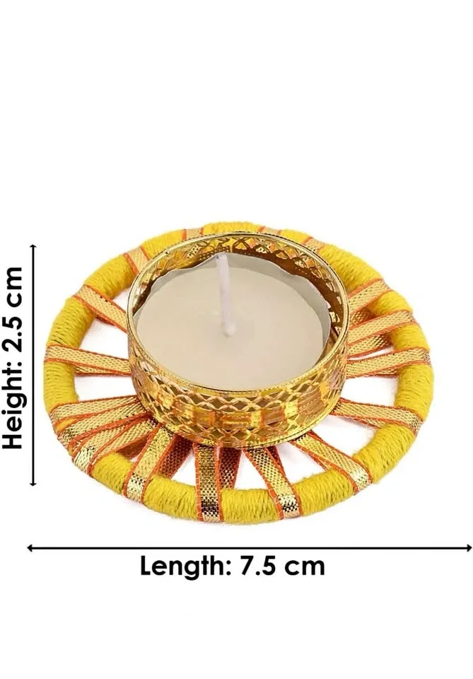 Beautiful Diwali Tealight Candle Holder - Perfect for Festive Dé